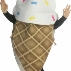 Rasta Imposta Ice Cream Cone Adult Costume, One Size