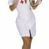 Underwraps Women's Hot Flash Nurse Mini Dress Costume & Hat