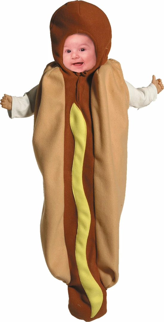 Rasta Imposta Hot Dog Baby Bunting Costume 3 Rasta Imposta Hot Dog Baby Bunting Costume