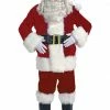 Halco Costumes Men's Santa Suit Deluxe Velvet