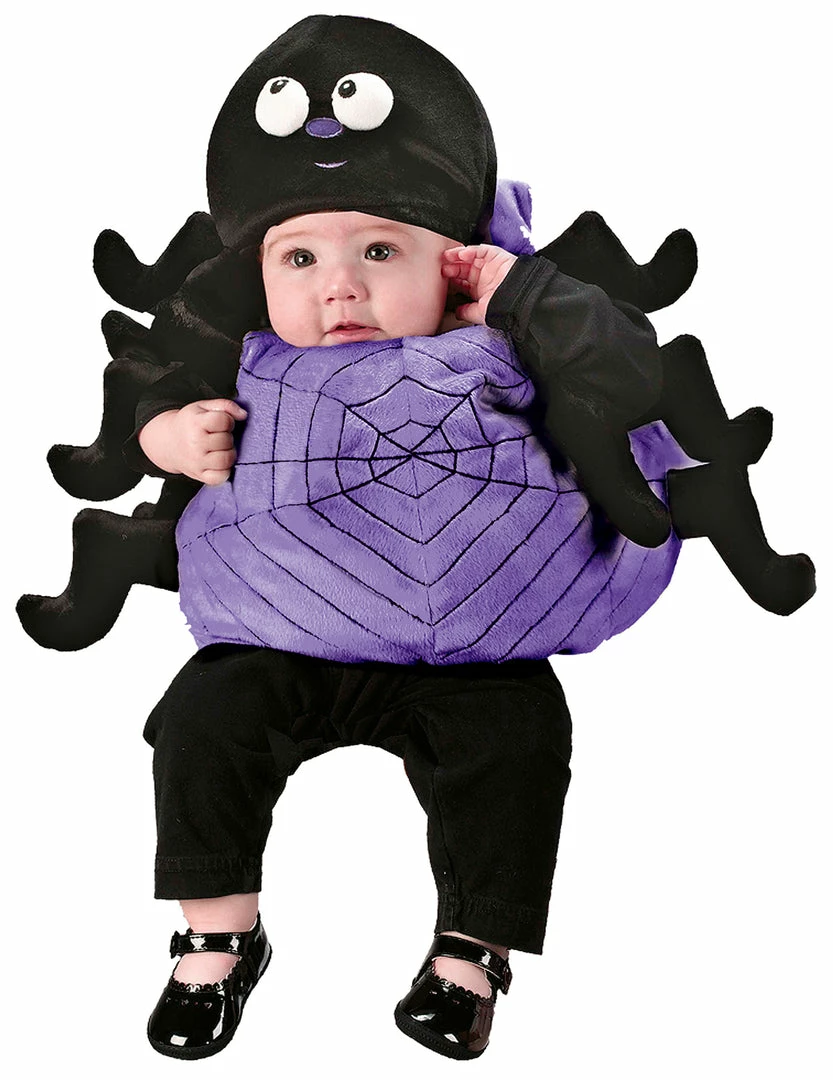 Fun World Infant Spider Vest With Hat Baby Costume Costumes 3 Fun World Infant Spider Vest With Hat Baby Costume Costumes