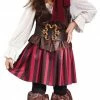 Fun World Costumes High Seas Pirate Toddler Girl Costume, 3T-4T 1 Fun World Costumes High Seas Pirate Toddler Girl Costume, 3T-4T