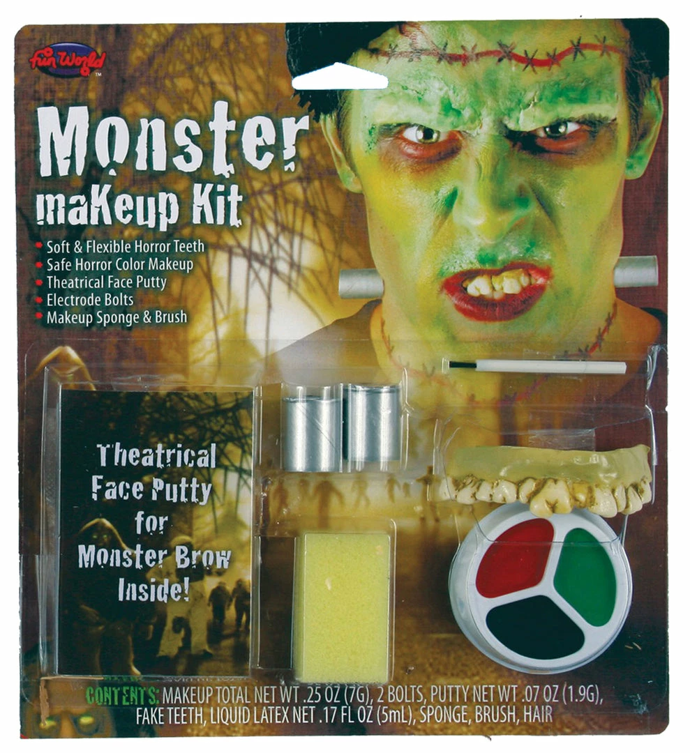 Fun World Makeup & SFX Living Nightmare Monstr Kit 3 Fun World Makeup & SFX Living Nightmare Monstr Kit