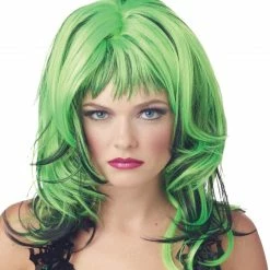 Seasonal Visions Hard Rockin Witch Wig