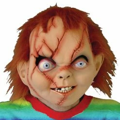 Costume Culture By Franco TV & Movie Costumes Child's Play Seed Of Chucky Adult Latex Mask