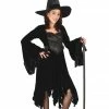 Fun World Velvet Witch Black Child Costume, 4-6 2 Fun World Velvet Witch Black Child Costume, 4-6