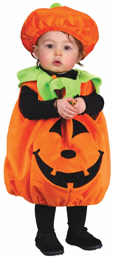 Fun World Costumes Pumpkin Plush Baby Costume, 0-24M 3 Fun World Costumes Pumpkin Plush Baby Costume, 0-24M