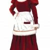 Fun World Women's Mrs. Santa Velvet Dress Costumes 2 Fun World Women's Mrs. Santa Velvet Dress Costumes