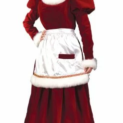 Fun World Women's Mrs. Santa Velvet Dress Costumes