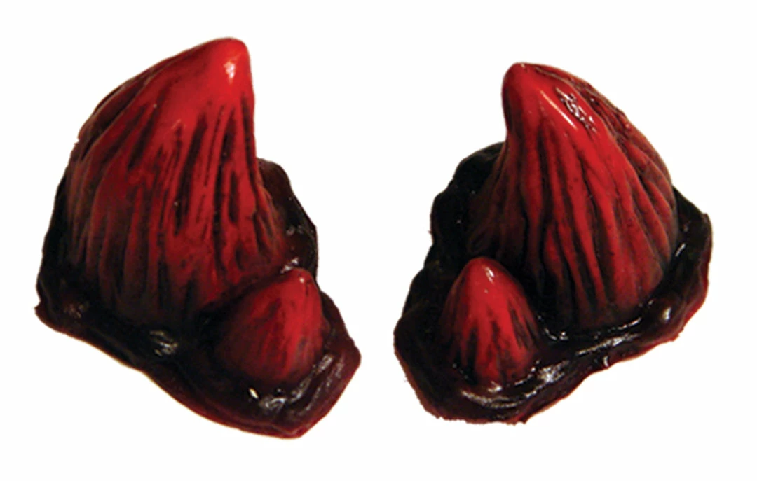 Cinema Secrets Makeup & SFX Horns Double Red 3 Cinema Secrets Makeup & SFX Horns Double Red