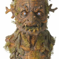 Chuck Jarman Wizard & Witches Tree Witch Mask Latex