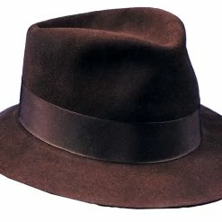 Dorfman - Pacific Fedora Deluxe Brown