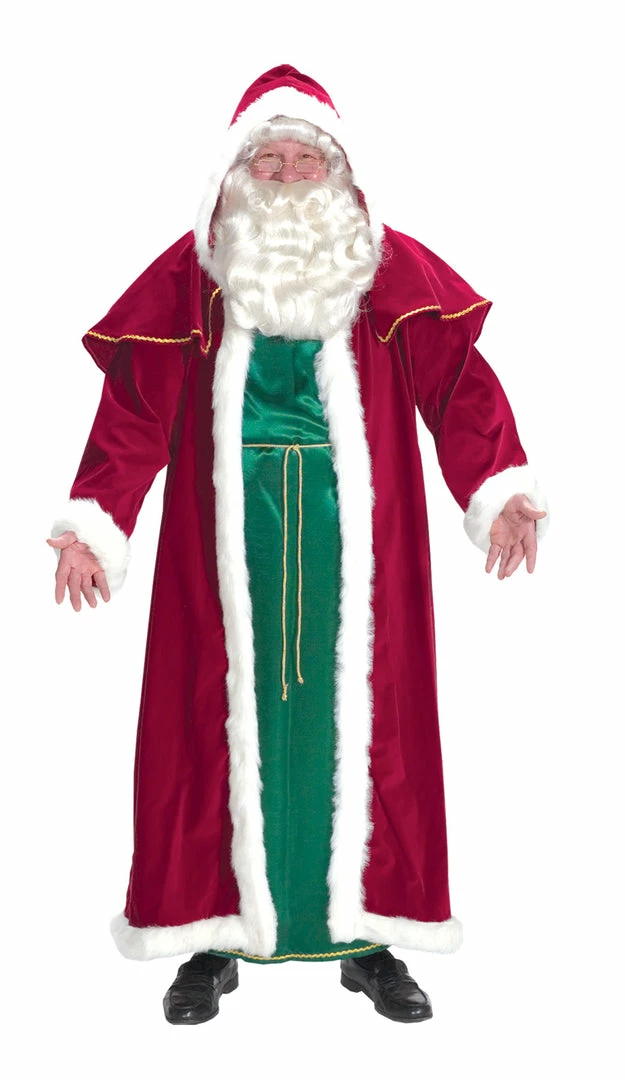 Halco Santa Claus Suit Velvet Victorian Christmas Costume 3 Halco Santa Claus Suit Velvet Victorian Christmas Costume