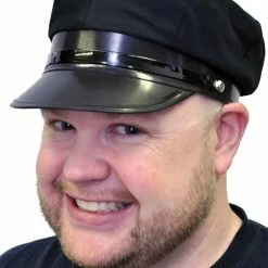 Jacobson Hat Co Chauffeur Hat Economy Black Hats & Headpieces