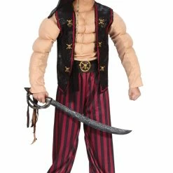 Fun World Costumes Pirate Muscle Child Costume
