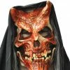 Zagone Studios Masks Whispers Deluxe Devil Latex Face Mask With Attached Hood