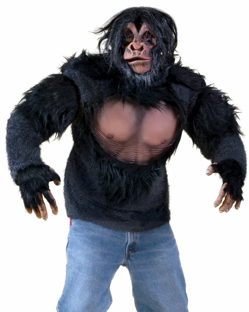 Zagone Studios Chimp Latex Hairy Shirt Costume 3 Zagone Studios Chimp Latex Hairy Shirt Costume