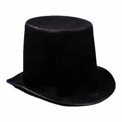 Jacobson Hat Co Stovepipe Hat Economy Black