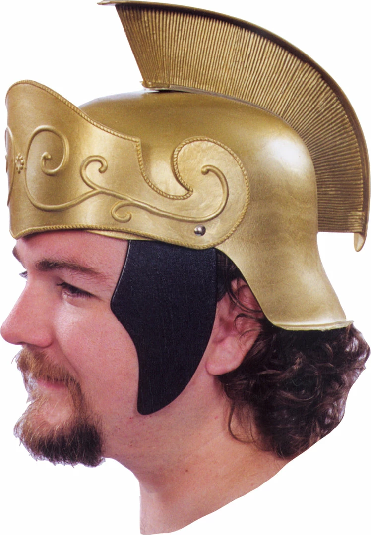 Morris Costumes Accessories Roman Helmet Gold W Gold Crest 3 Morris Costumes Accessories Roman Helmet Gold W Gold Crest
