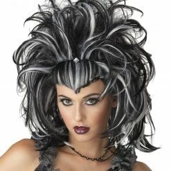 Seasonal Visions Wizard & Witches Evil Sorceress Wig