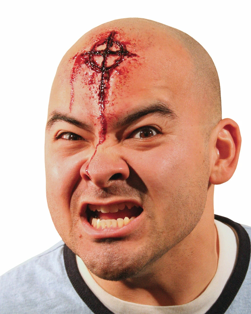 Cinema Secrets Woochie Bullseye Etched Cross Makeup & SFX 3 Cinema Secrets Woochie Bullseye Etched Cross Makeup & SFX