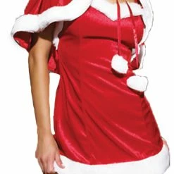 Leg Avenue Accessories Women's Red Cape Christmas