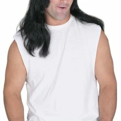 Fun World Mullet Flat Top Wig