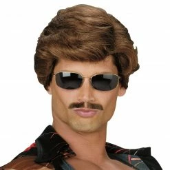 Fun World Leading Man Brown Wig