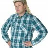 Fun World Mullet Bleached Wig Wigs & Beards 2 Fun World Mullet Bleached Wig Wigs & Beards