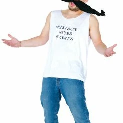 Fun World Costumes Mustache Rider Adult Kit