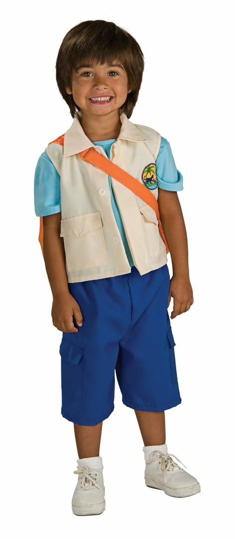 Rubie's Dora The Explorer, Diego Deluxe Toddler Costume Costumes 3 Rubie's Dora The Explorer, Diego Deluxe Toddler Costume Costumes