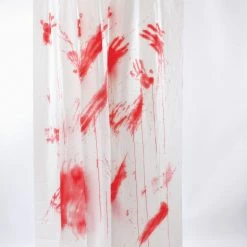 Fun World Bloody Shower Curtain Decorations & Props