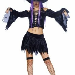 Seasonal Visions Women's Nightmare Spellcaster Witch Costume Costumes