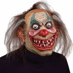 Seasonal Visions Carnival Drifter Clown Mask