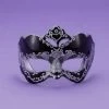 Forum Novelties Half Style Mask Bk W Silver Masks 1 Forum Novelties Half Style Mask Bk W Silver Masks