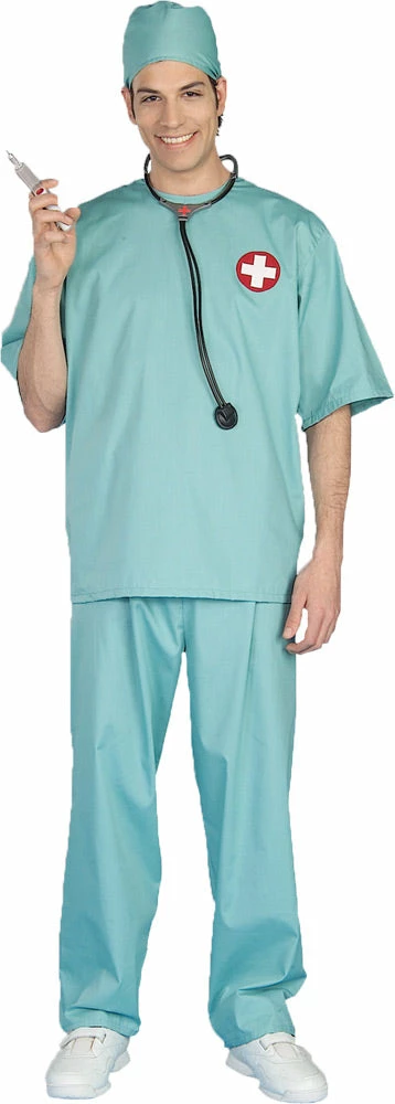 Forum Novelties Surgical Scrubs Costume 3 Forum Novelties Surgical Scrubs Costume