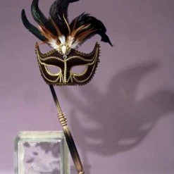 Forum Novelties Venetian Mask Black Masks