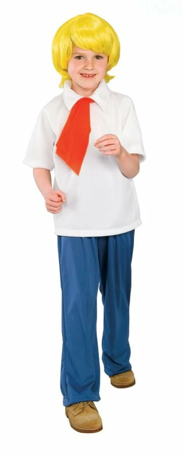 Rubie's Scooby-Doo, Fred Child Costume And Wig 3 Rubie's Scooby-Doo, Fred Child Costume And Wig