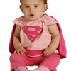 Rubie's Supergirl, Infant Bib And Cape Costumes