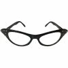 Elope Accessories Glasses 50's Rhinestone Black Clear