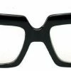 Elope Glasses 80's Scratcher Black Glasses
