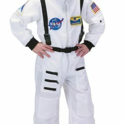 Aeromax Costumes Astronaut Costume With Cap Child Official NASA Logo