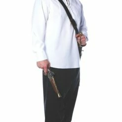 Underwraps White Pirate Shirt Adult