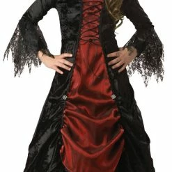 InCharacter Costumes Girls Gothic Vampira Child Small Costume