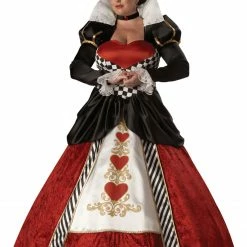 InCharacter Costumes Women's Plus Size Queen Of Hearts Adult Costume