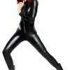 Coquette Costumes Women's Wet Look Catsuit Costume 1 Coquette Costumes Women's Wet Look Catsuit Costume