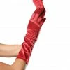 Leg Avenue Elbow Length Satin Gloves Red Or White Accessories 1 Leg Avenue Elbow Length Satin Gloves Red Or White Accessories