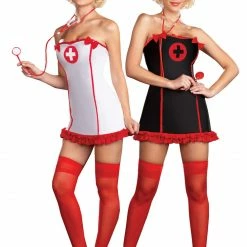 Dreamgirl Costumes Women's Nurse Jacquline Hyde Reversible Costume