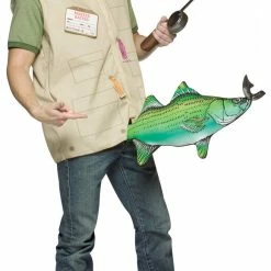 Rasta Imposta Costumes Catch Of The Day Angler Adult Men's Costume