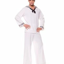 Underwraps Costumes Sailor Shirt & Hat Adult